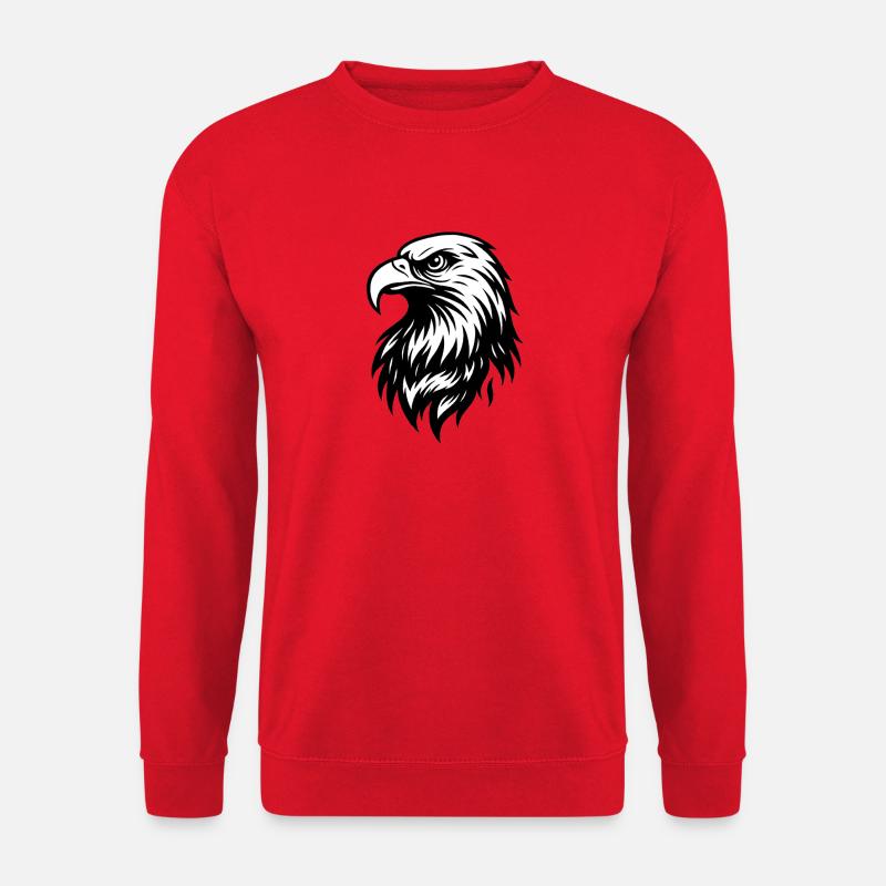 Imperial Eagle Line Style - Unisex Sweatshirt - red