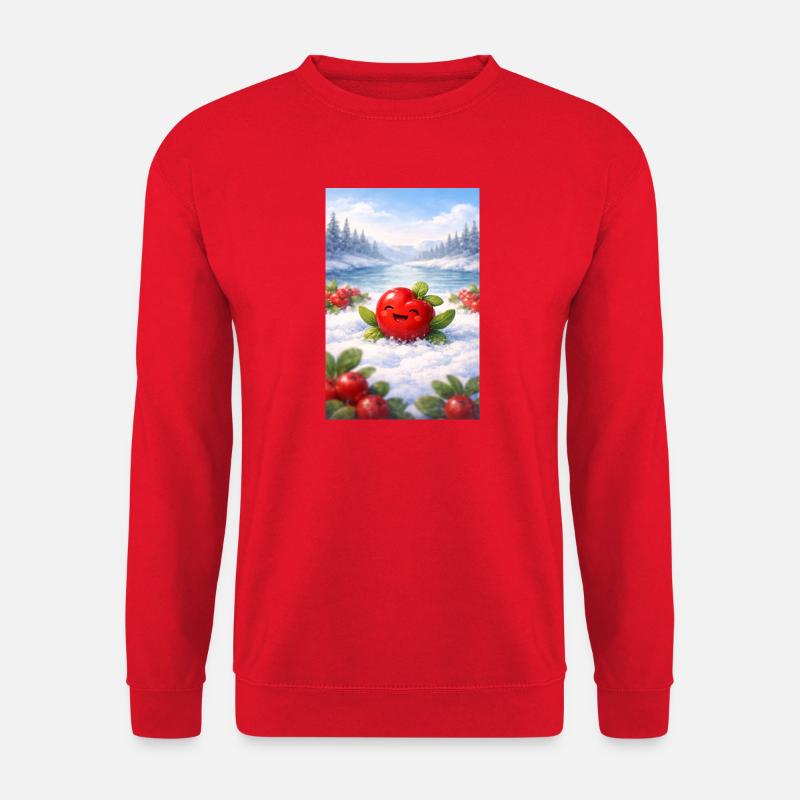 Priselbeere - Geschenke des Weiten Nordens - Unisex Pullover - Rot