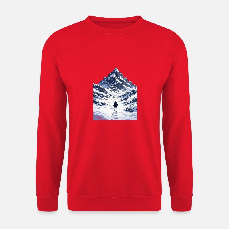But why Penguin - Unisex Pullover - Rot