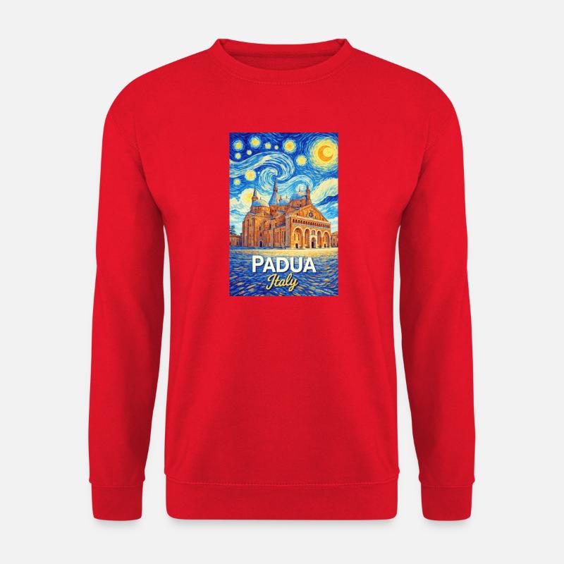Padua, Italien. - Unisex Pullover - Rot