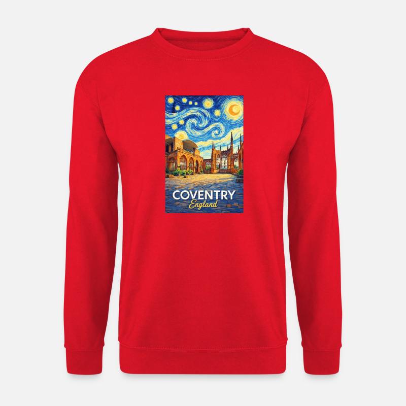 Coventry, England - Unisex Pullover - Rot