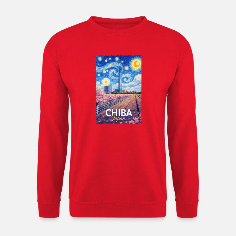 Chiba Japan - Unisex Pullover - Rot