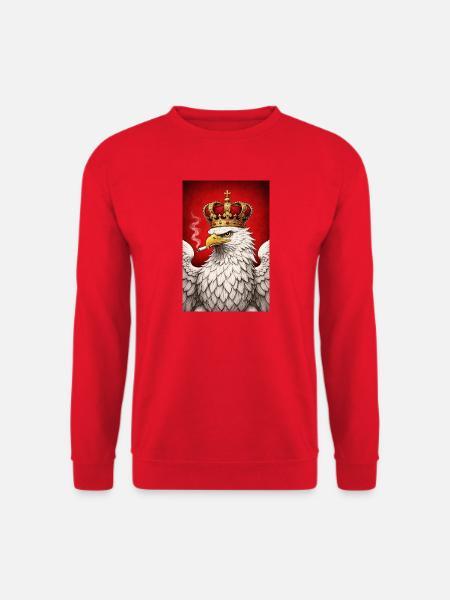 polnischer adler - Unisex Pullover - Rot