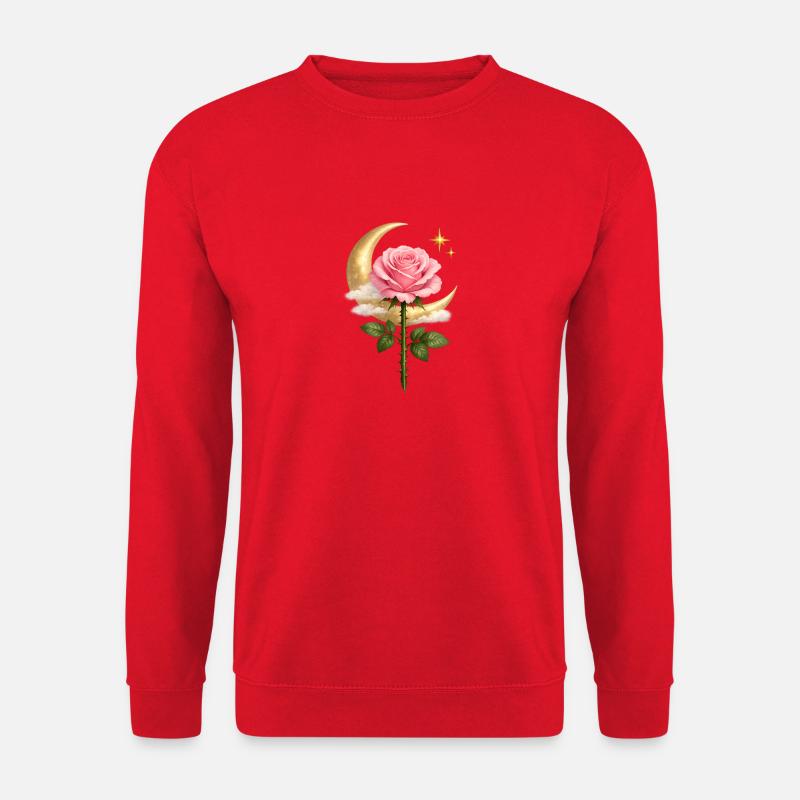 Mondrosenzauber - Unisex Pullover - Rot
