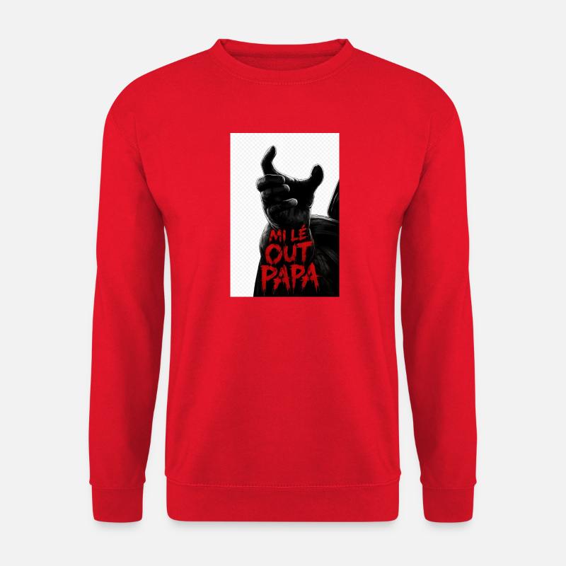 Mi lé out dad 974 - Unisex Sweatshirt - red
