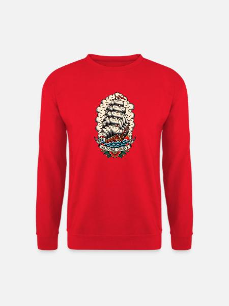 Schiff - Unisex Pullover - Rot