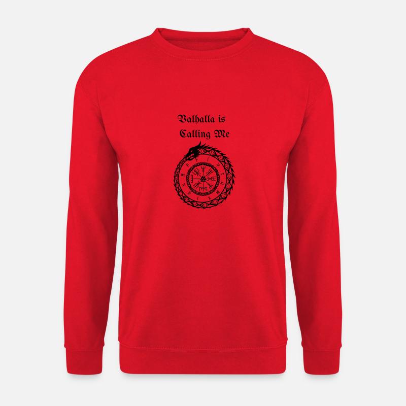 Valhalla is Calling Me - Unisex Pullover - Rot