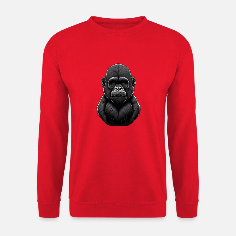 Gorilla hug - Unisex Sweatshirt - red