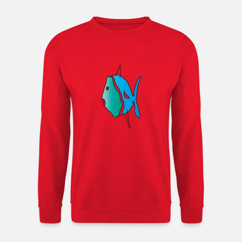fishing - Unisex Pullover - Rot