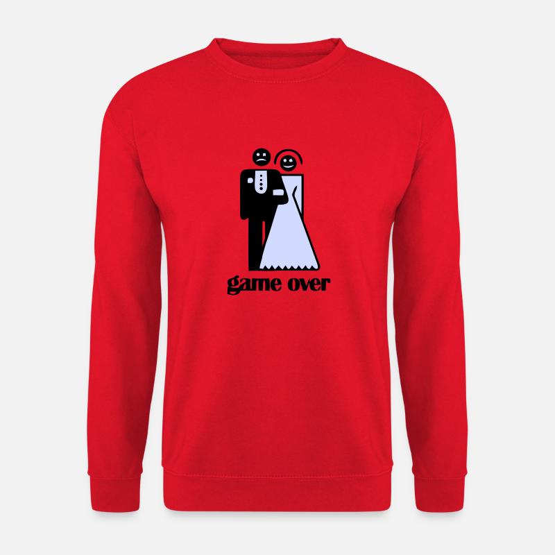 Jeu de mariage plus - Sweat-shirt Unisexe - rouge