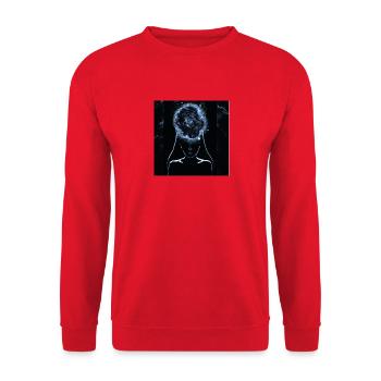 7b - Sweat-shirt Unisexe - rouge - Devant - Alina (178cm) & Michal (187cm)