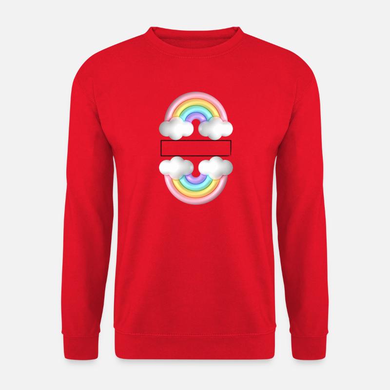 Regenbogen - Unisex Pullover - Rot