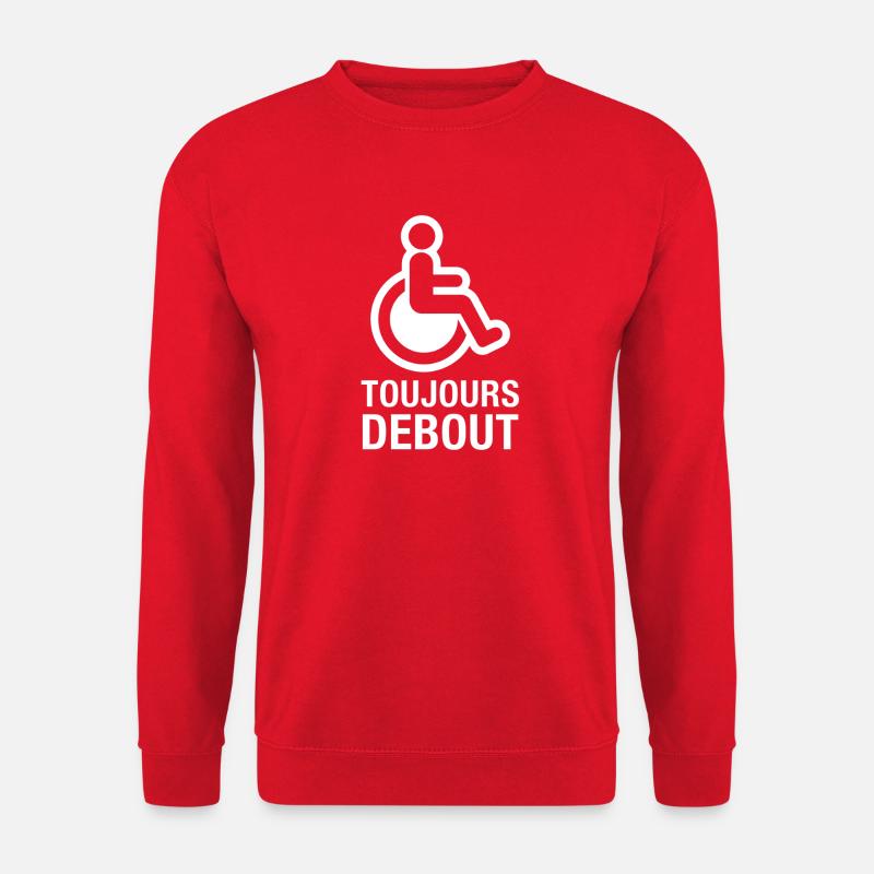 Steht immer noch - Unisex Pullover - Rot