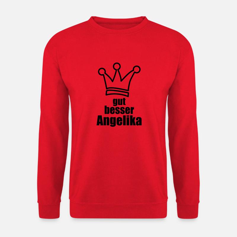 Angelika - Unisex Pullover - Rot