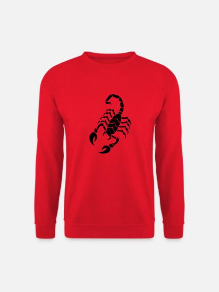 scorpion - Sweat-shirt Unisexe - rouge