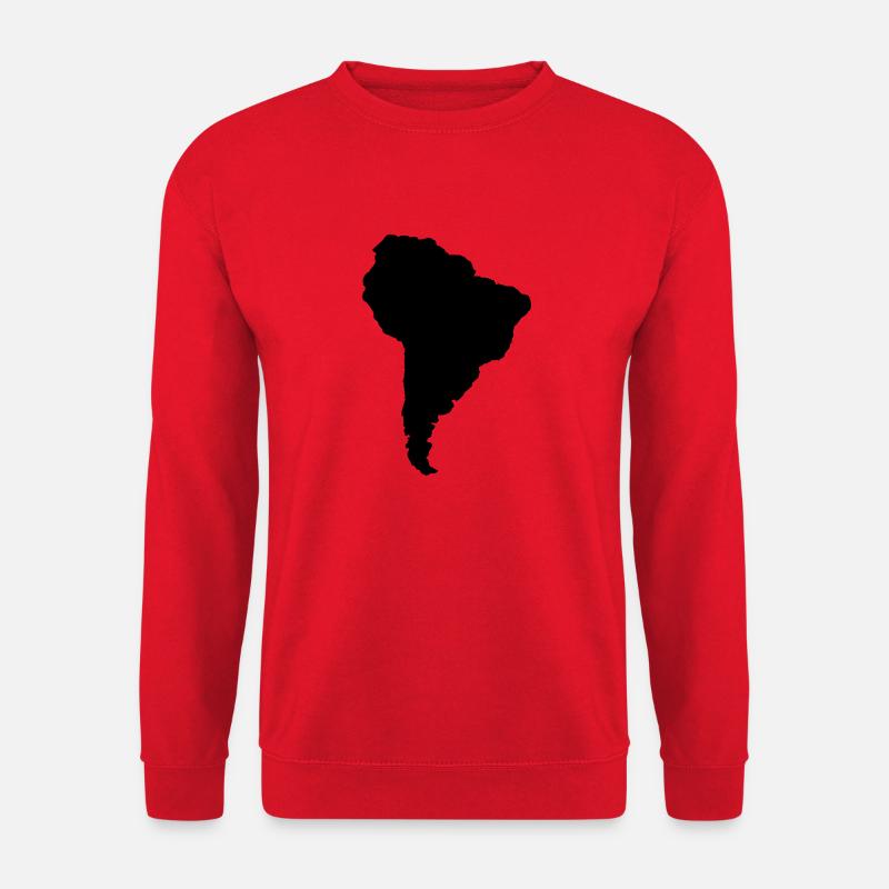 south_america_1 - Unisex Pullover - Rot