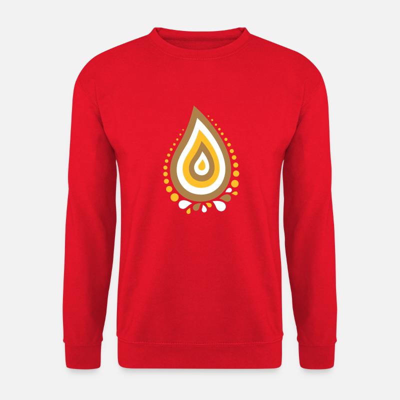 amazing drop rainbow - Unisex Sweatshirt - red