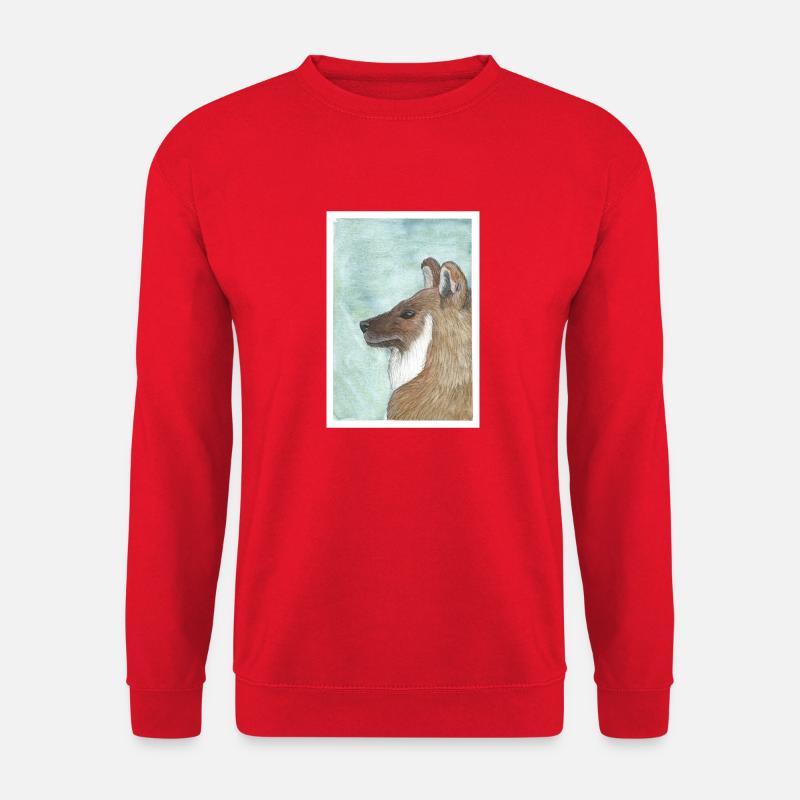 Rothund - Unisex Pullover - Rot