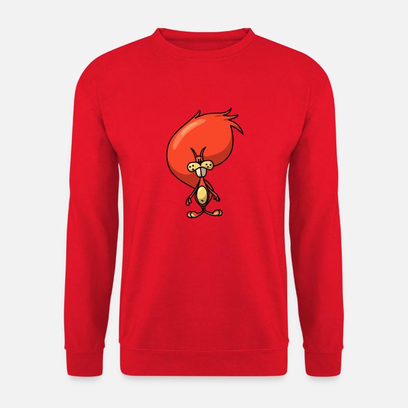 Comic Squirrel - Unisex Sweatshirt - red