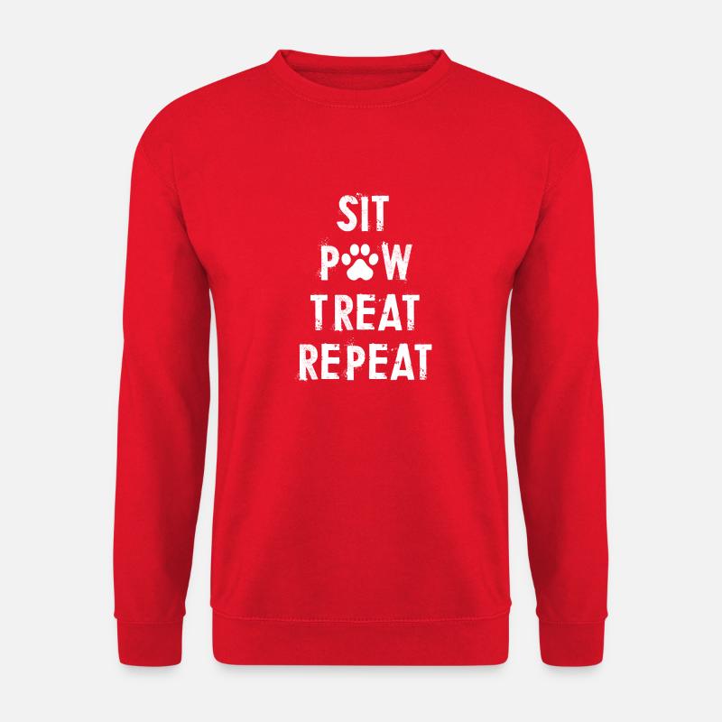 Hund Dog - Unisex Pullover - Rot