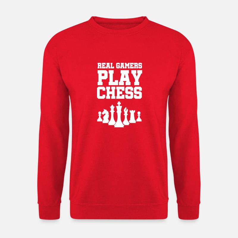 chess pieces chess - Unisex Sweatshirt - red