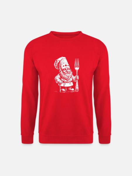 Cuire - Sweat-shirt Unisexe - rouge