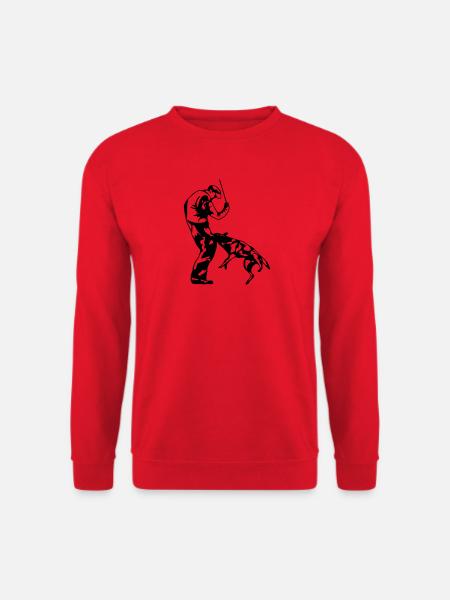 Sports bite (D) - Unisex Sweatshirt - red
