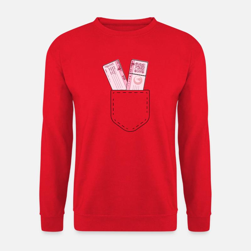 LUFTMOND - Unisex Pullover - Rot