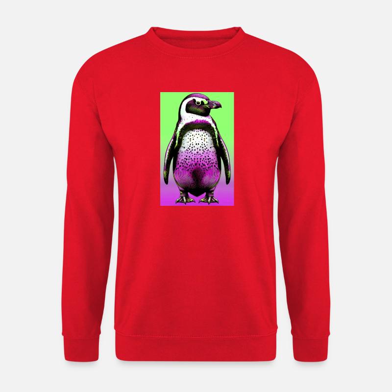 pingouin - Sweat-shirt Unisexe - rouge