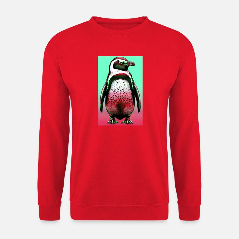 pingouin - Sweat-shirt Unisexe - rouge