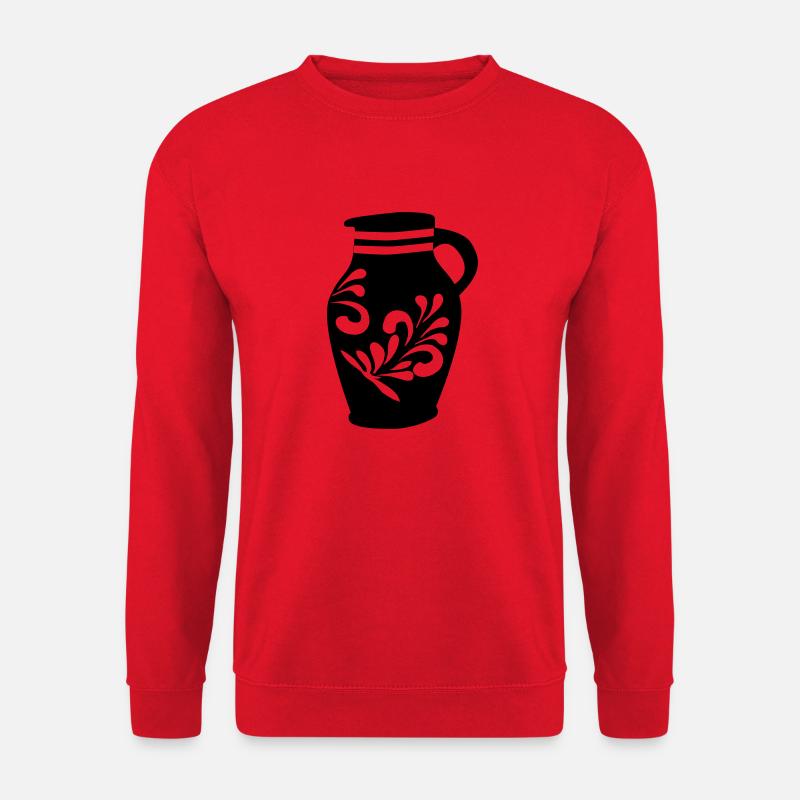BEMBEL | Frankfurt Motive - Unisex Pullover - Rot