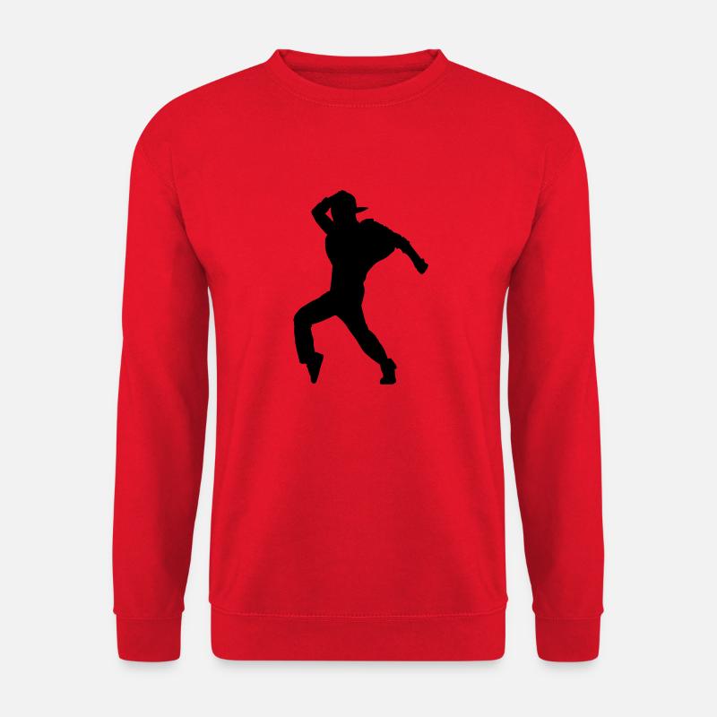 hip hop dancer - Unisex Sweatshirt - red