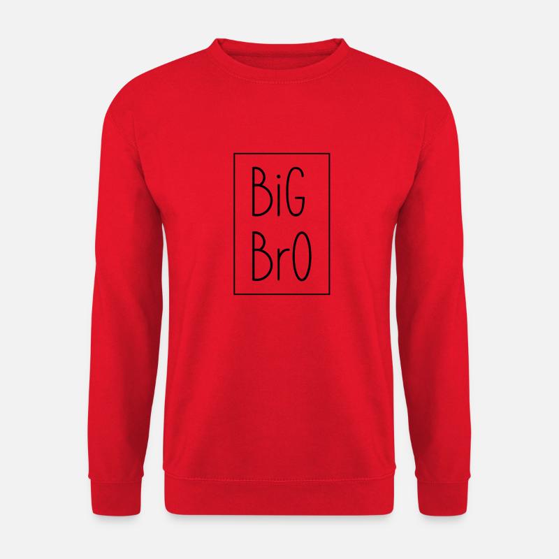 GROSSER BRUDER - Unisex Pullover - Rot