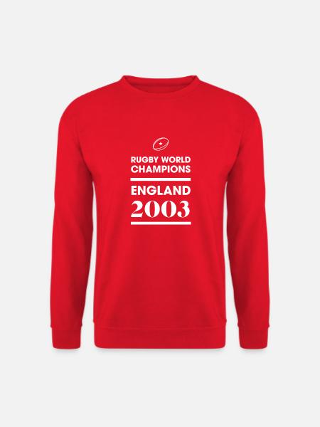 Englands Rugby-Weltmeister - Unisex Pullover - Rot