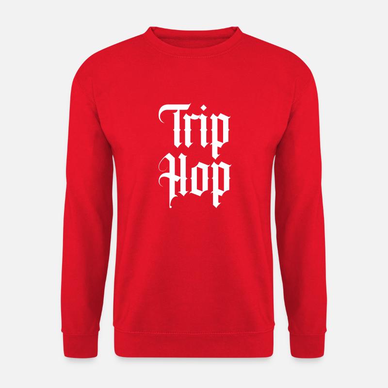 Trip Hop - Unisex Sweatshirt - red