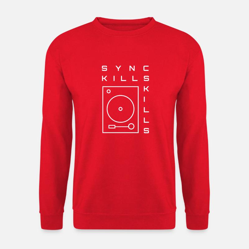 Sync kills skills - Sweat-shirt Unisexe - rouge