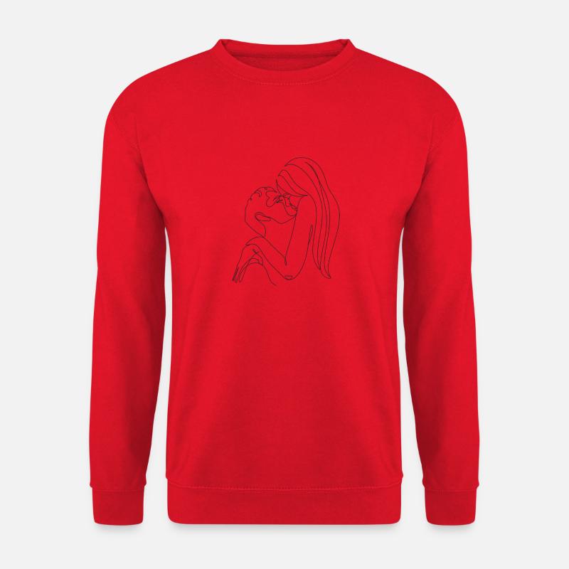 Lovers - Unisex Sweatshirt - red