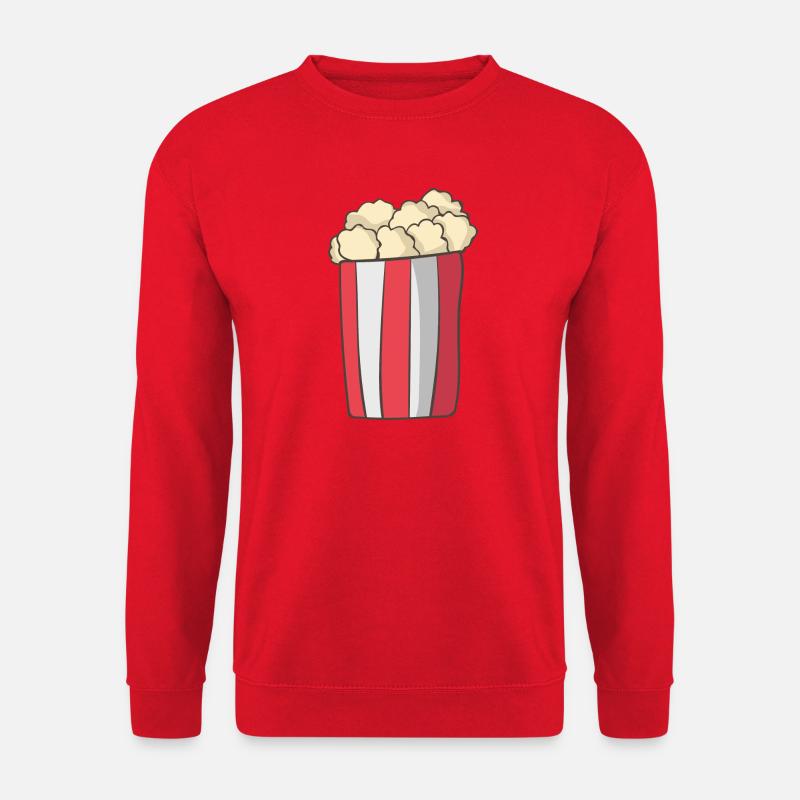 pop-corn - Sweat-shirt Unisexe - rouge