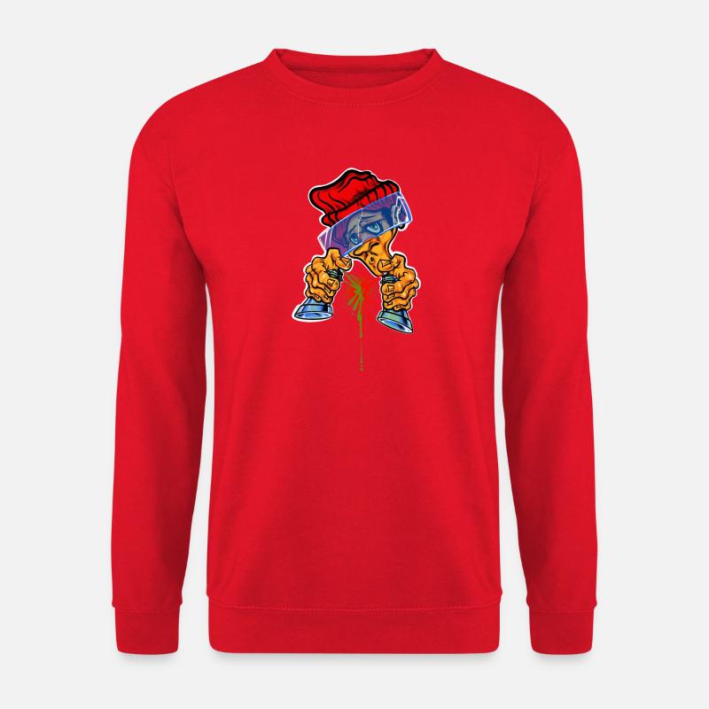 Spray Can Master - Unisex Sweatshirt - red