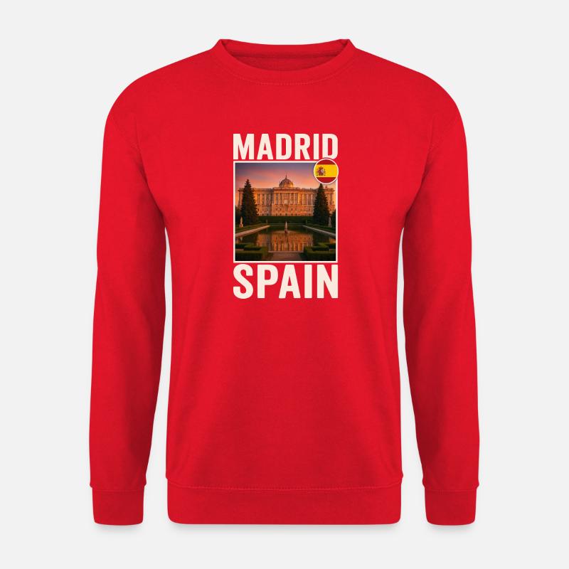 Madrid - Unisex Pullover - Rot