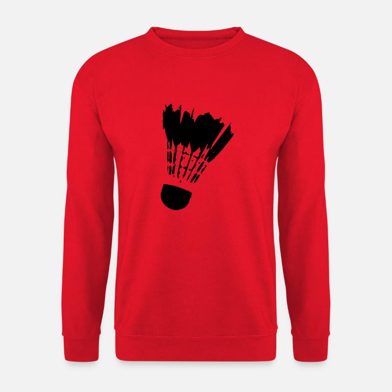 Badminton Federball - Unisex Pullover - Rot