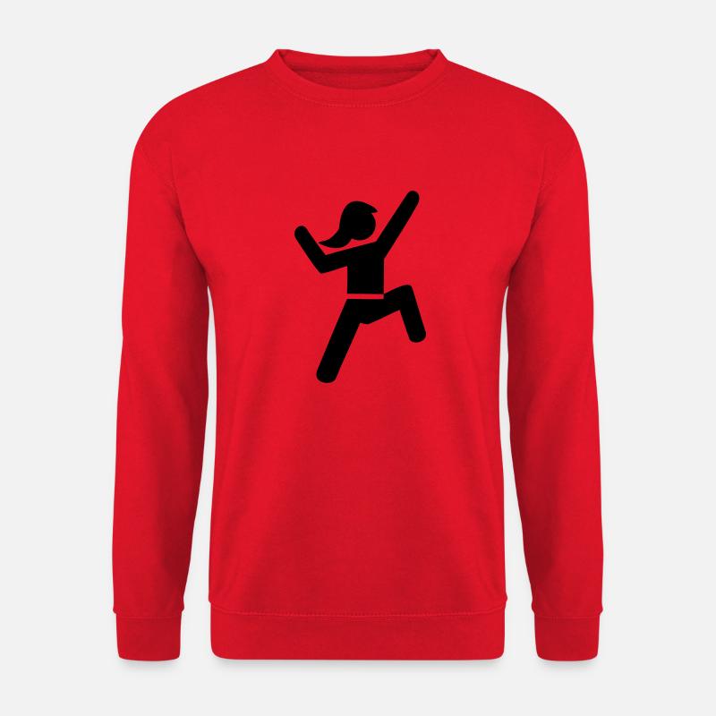 Climbing - Unisex Sweatshirt - red