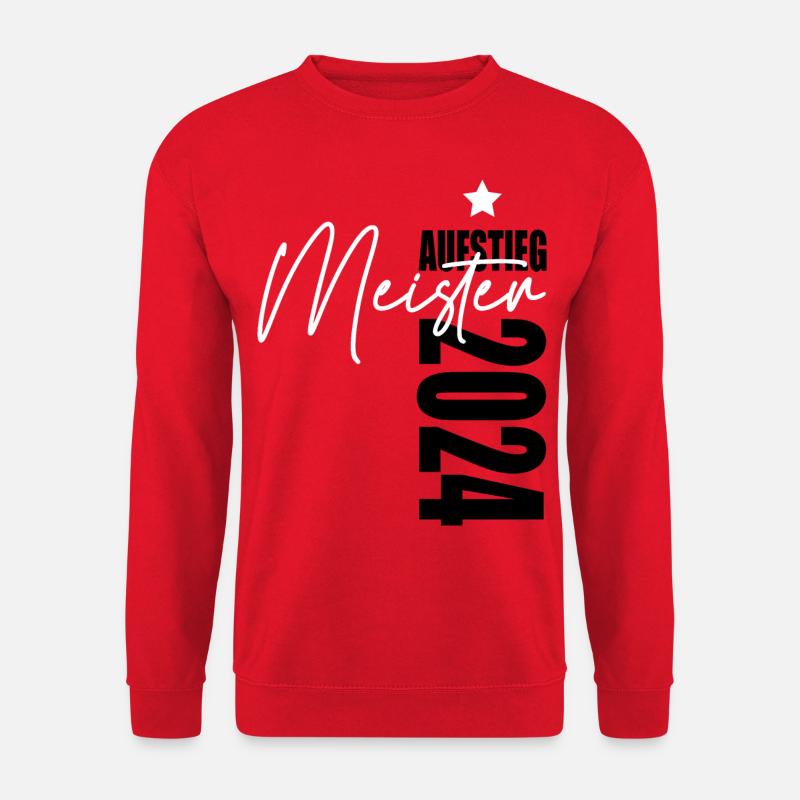 Meister 2024 Aufstiegstrikot Aufstieg 24 - Unisex Pullover - Rot