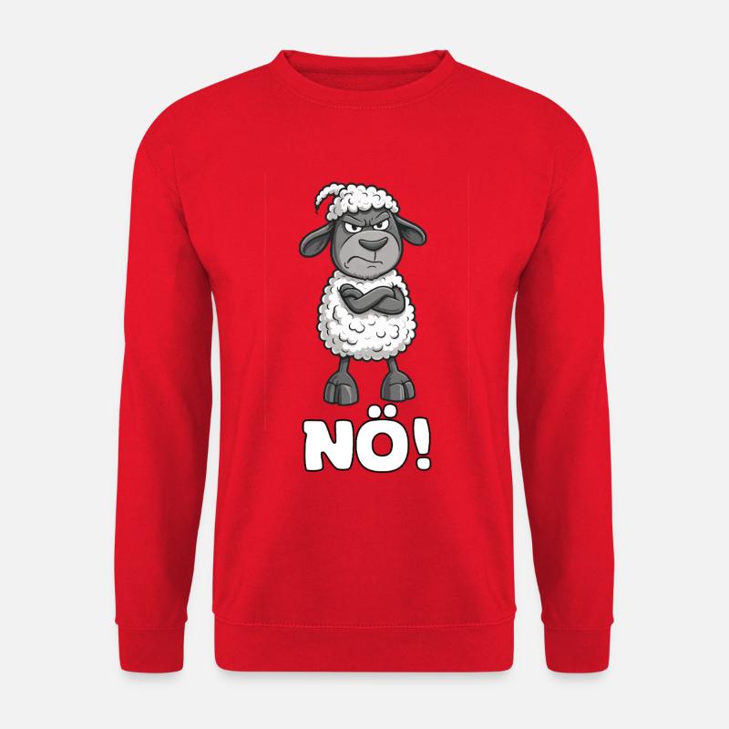 Wütendes Schaf NÖ - Unisex Pullover - Rot