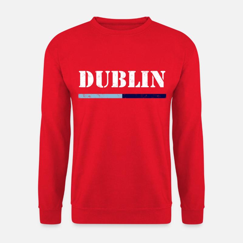 Dublin - Unisex Sweatshirt - red
