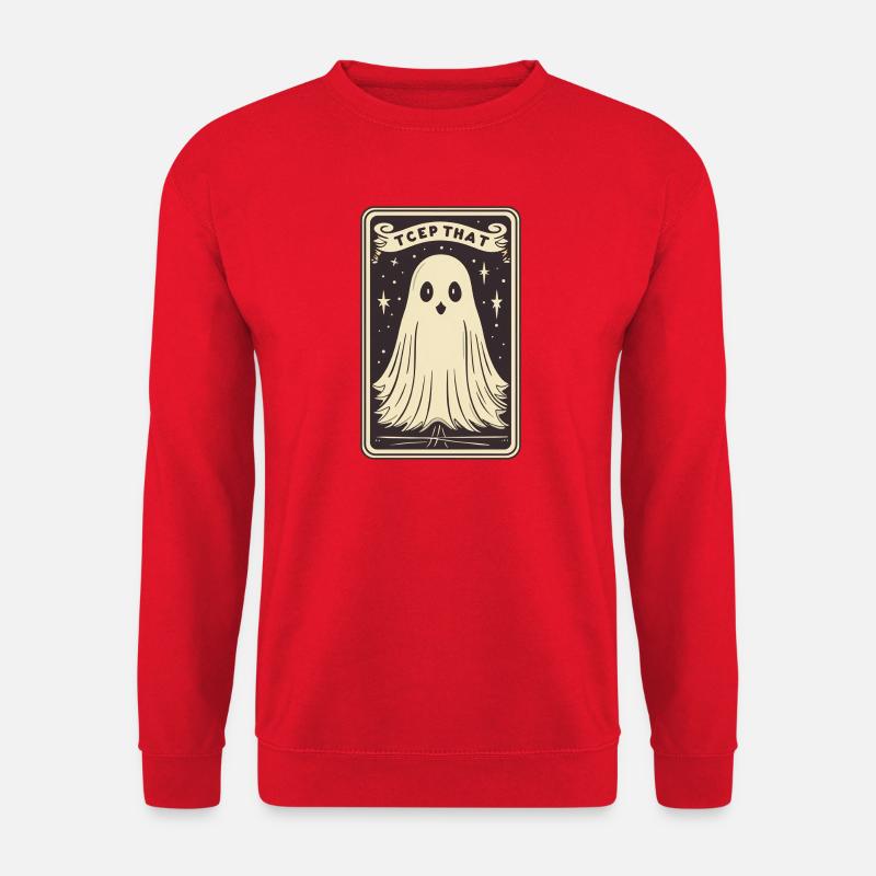 Tarot Karte Geist - Unisex Pullover - Rot