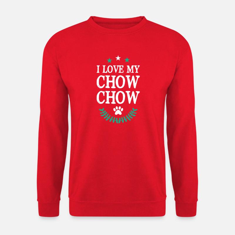 CHOW_CHOW - Unisex Pullover - Rot
