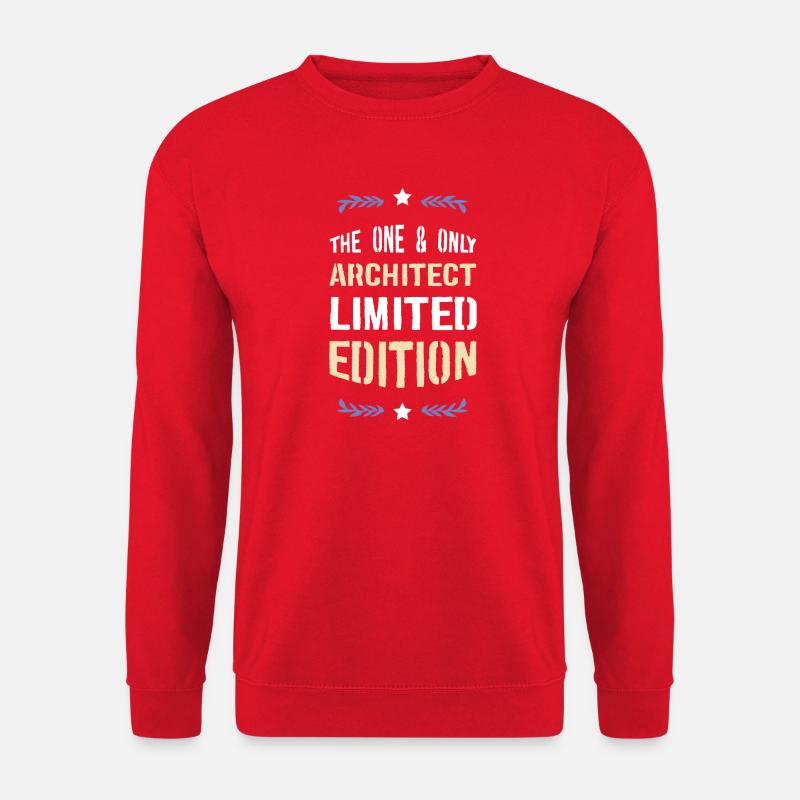 Architecte Édition Limitée - Sweat-shirt Unisexe - rouge