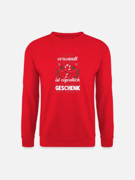 Noël du Père Noël - Sweat-shirt Unisexe - rouge