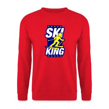 Ski King - Unisex Pullover - Rot - Vorne - Alina (178cm) & Michal (187cm)